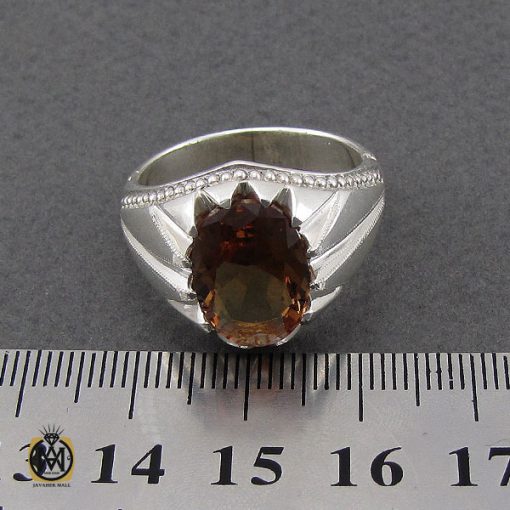 انگشتر زولتنایت مردانه هنر دست استاد باقرزاده - کد 10170 - تصویر 4