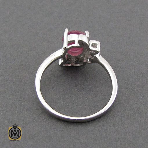 سرویس یاقوت سرخ و کبود طرح ماهگل زنانه - کد 7149 - تصویر 4