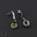 نیم ست زبرجد اصل طرح ژیکان زنانه - کد 7159 - تصویر 5