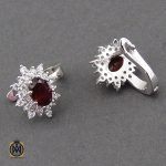 5 سرویس گارنت طرح گلاره زنانه - کد 7164 - تصویر 5