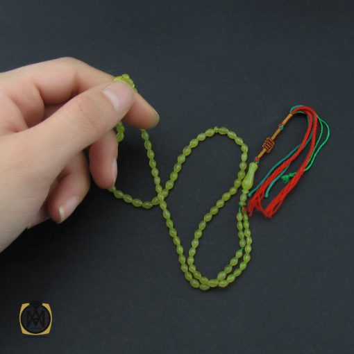 تسبیح شاه مقصود افغان 101 دانه خوش رنگ - کد4157 - تصویر 6