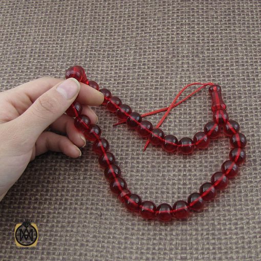 5 تسبیح 33 دانه سندلوس آلمان خوش رنگ و خوش دست - کد 4185 - تصویر 5