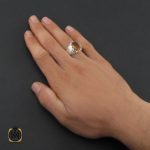 انگشتر زولتنایت مردانه هنر دست استاد باقرزاده - کد 10170 - تصویر 5