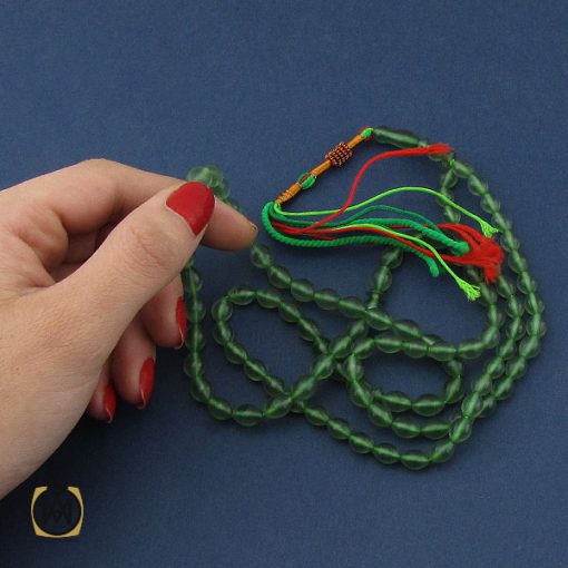 تسبیح 101 دانه شاه مقصود افغان خوش رنگ - کد 4213 - تصویر 5