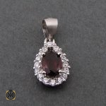 سرویس یاقوت گارنت طرح خاطره زنانه - کد 7132 - تصویر 5