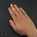 5 انگشتر عقیق یمن با حکاکی یا ستار العیوب مردانه - کد 10121 - تصویر 5
