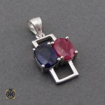 سرویس یاقوت سرخ و کبود طرح مهردخت زنانه - کد 7148 - تصویر 6