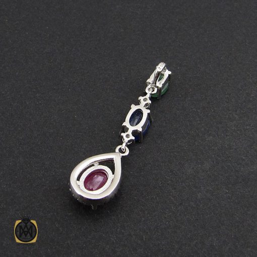 سرویس یاقوت سرخ، یاقوت کبود و زمرد طرح بهاره زنانه - کد 7131 - تصویر 5