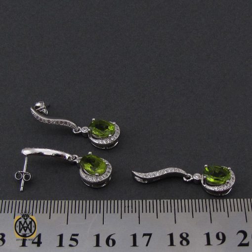 نیم ست زبرجد اصل طرح ژیکان زنانه - کد 7159 - تصویر 6