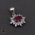 6 سرویس یاقوت سرخ زنانه طرح وانیا - کد 7171 - تصویر 6