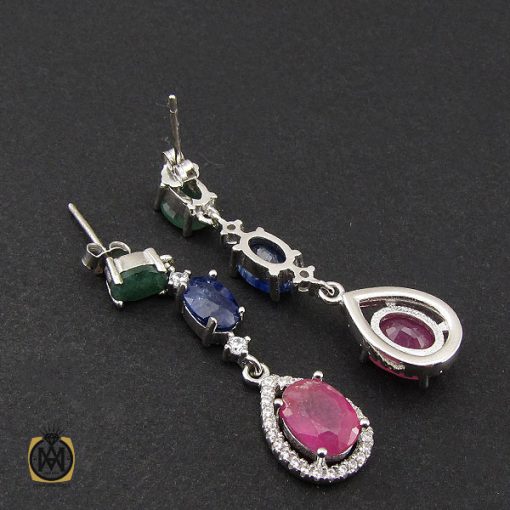 سرویس یاقوت سرخ، یاقوت کبود و زمرد طرح بهاره زنانه - کد 7131 - تصویر 6