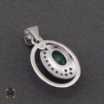 7 سرویس زمرد اصل طرح نسار زنانه - کد 7143 - تصویر 7