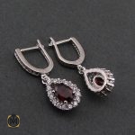 سرویس یاقوت گارنت طرح خاطره زنانه - کد 7132 - تصویر 7