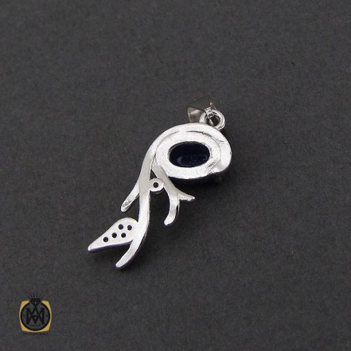 سرویس نقره یاقوت کبود اصل طرح پرنیا زنانه - کد 7176 - تصویر 7