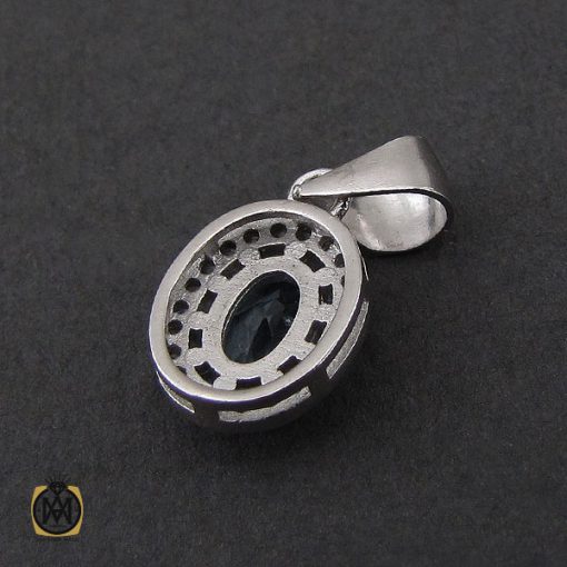 سرویس توپاز آبی طرح چکامه زنانه - کد 7184 - تصویر 7