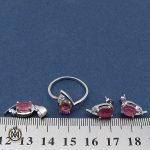 سرویس یاقوت سرخ طرح ناهید زنانه - کد 7137 - تصویر 7