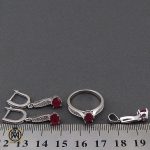 8 سرویس یاقوت سرخ طرح شایلی زنانه - کد 7161 - تصویر 8