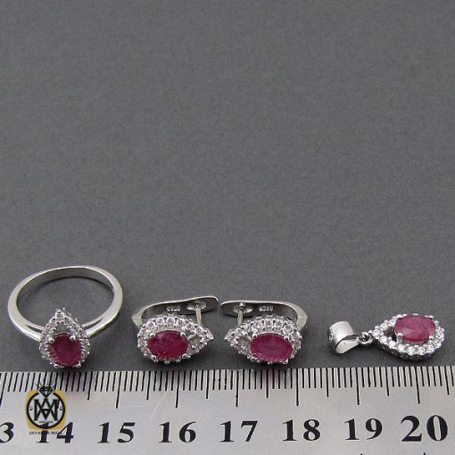 8 سرویس یاقوت سرخ طرح فلورا زنانه - کد 7163 - تصویر 8