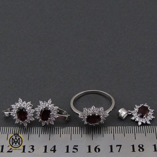 سرویس گارنت طرح گلاره زنانه - کد 7164 - تصویر 8