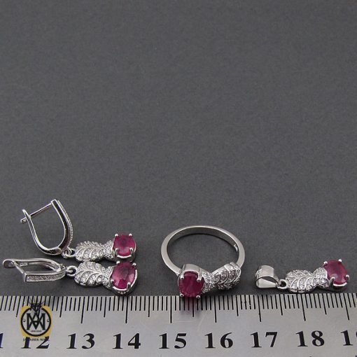 سرویس یاقوت سرخ طرح مهرنیا زنانه - کد 7168 - تصویر 8