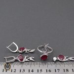 8 سرویس یاقوت سرخ طرح نگار زنانه - کد 7170 - تصویر 8