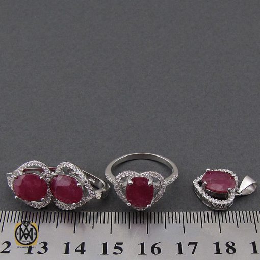 سرویس یاقوت سرخ طرح آوین زنانه - کد 7172 - تصویر 8