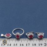سرویس یاقوت سرخ طرح سحر زنانه - کد 7134 - تصویر 8