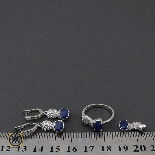 سرویس یاقوت کبود طرح پرنیا زنانه - کد 7177 - تصویر 8