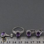 سرویس آمتیست طرح پوپک زنانه - کد 7181 - تصویر 8