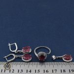 سرویس یاقوت سرخ طرح گیسو زنانه - کد 7135 - تصویر 8