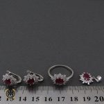 8 سرویس یاقوت سرخ زنانه طرح وانیا - کد 7171 - تصویر 8