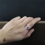 9 سرویس یاقوت سرخ، یاقوت کبود و زمرد طرح بهاره زنانه - کد 7131 - تصویر 8