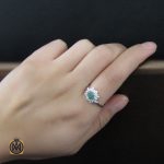 سرویس زمرد طرح نسیم زنانه - کد 7144 - تصویر 9