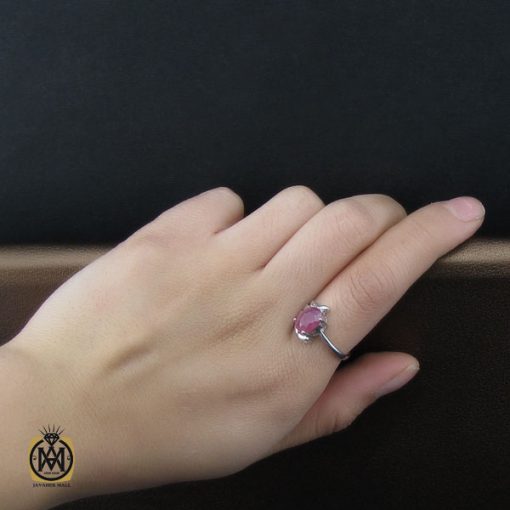 سرویس یاقوت سرخ و کبود طرح ماهگل زنانه - کد 7149 - تصویر 9