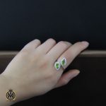 سرویس زبرجد طرح رویا زنانه - کد 7154 - تصویر 9