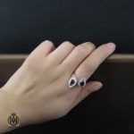 سرویس یاقوت گارنت طرح خاطره زنانه - کد 7132 - تصویر 9