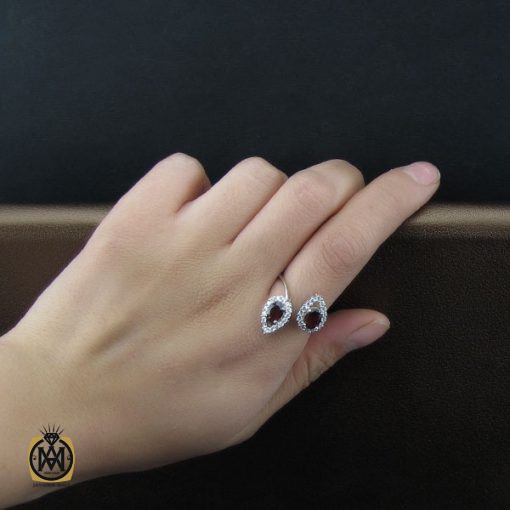 سرویس یاقوت گارنت طرح خاطره زنانه - کد 7132 - تصویر 9