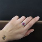 سرویس یاقوت سرخ طرح آوین زنانه - کد 7172 - تصویر 9