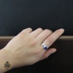 سرویس یاقوت کبود طرح پرنیا زنانه - کد 7177 - تصویر 9