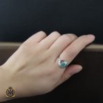 9 سرویس زمرد اصل طرح نسار زنانه - کد 7143 - تصویر 9
