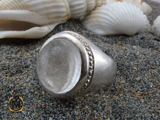 00 انگشتر در نجف مردانه اصل و معدنی - کد 10280 - تصویر 6