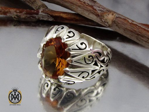 انگشتر زولتنایت مردانه دست ساز هنر استاد صانعی - کد 10303 - تصویر 6