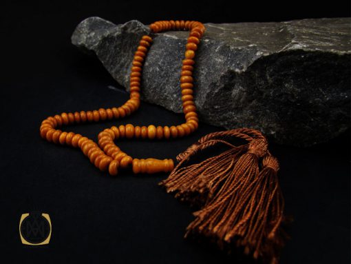 تسبیح 101 دانه کهربا لهستان  – کد 4218 - تصویر 6