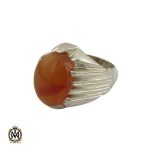 1 انگشتر عقیق یمن مردانه - کد 10344