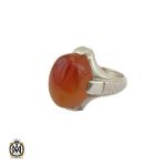 1 انگشتر عقیق یمن مردانه - کد 10356