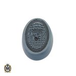 1 نگین عقیق کبود یمن با حکاکی عین علی و سه جلاله - کد 9062