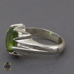 انگشتر زبرجد مردانه - کد 10296 - تصویر 2