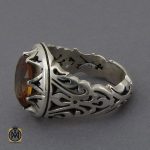 2 انگشتر زولتنایت مردانه دست ساز هنر استاد صانعی - کد 10308 - تصویر 2