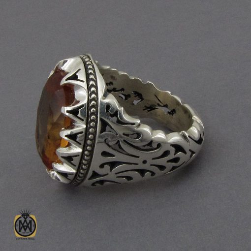 انگشتر زولتنایت مردانه دست ساز هنر استاد صانعی - کد 10309 - تصویر 2