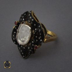 انگشتر الماس اصل طرح پرتو زنانه - کد 2146 انگشتر الماس اصل طرح پرتو زنانه - کد 2146